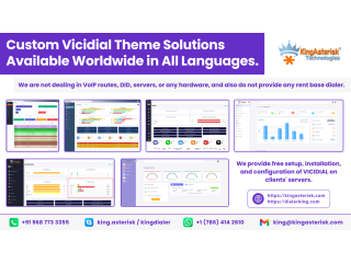 Custom VICIdial Theme Solutions by KingAsterisk Technology!