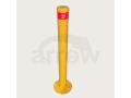 illuminate-safety-metal-bollard-with-reflective-tape-140mm-arrow-safety-small-0