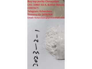 Clonazolam for sale online, CAS: 33887-02-4; (Telegram: @ficherchem)==