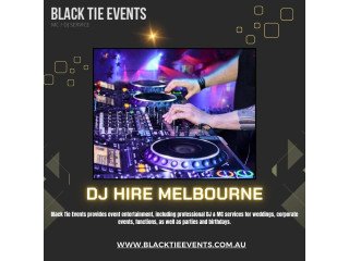 Best DJ Hire Melbourne | Black Tie Events