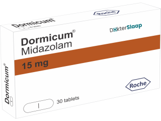 Bestel Dormicum 15 mg Slaaptabletten Online - DokterSlaap