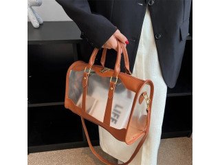 Transparent Gym Bag - Ultimate Gym Accessory for Style and Convenience