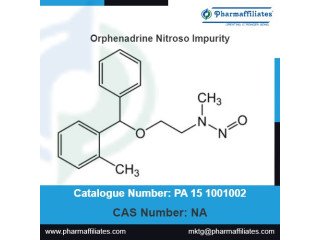 Leading Supplier of Orphenadrine Nitroso Impurity | Pharmaffiliates