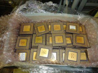Ceramic CPU Scrap for Gold Recovery