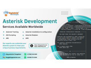 Asterisk Development Services Available Worldwide'.