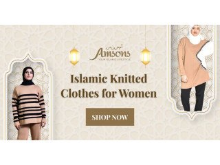 Modest and Comfortable Knitwear for Muslim Women