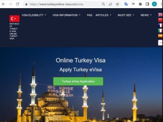 TURKEY Official Government Immigration Visa Application