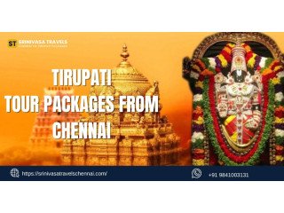 Tirupati Tour Packages from Chennai Srinivasatravelschennai