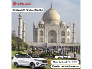 Experience Comfort and Luxury - Innova car rental in Agra