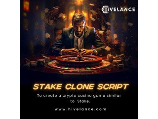 Stake clone script - Start generate revenue with our blockchain casino gaming platform