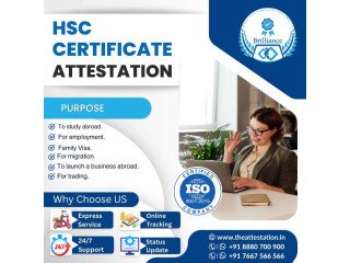 Ensuring Authenticity: HSC Certificate Attestation Process