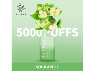 Buy ELFBAR BC5000 - Sour Apple in India