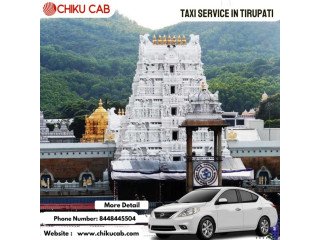 Efficient and Safe Transportation -Taxi service in Tirupati