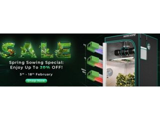 Welcome to the Spring Sowing Sale at Mars Hydro!
