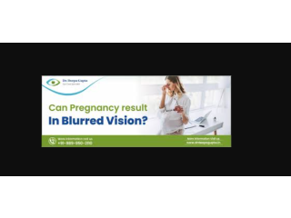 Blurred vision pregnancy