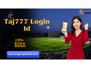 Access your Taj777 ID and Start Winning Online Betting