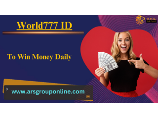 Trusted World777 ID and get Welcome bonus