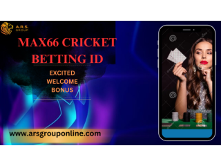 Indias most Trusted Max66 Cricket Betting ID Provider
