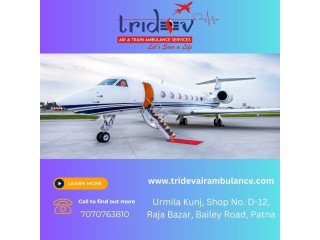 Tridev Air Ambulance Service in Patna - The Fast and On Time