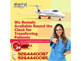 Finest Air Ambulance Service in Indore with Hi-Tech Facility by Angel