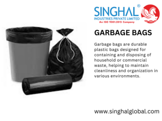 Top Dustbin Bags Manufacturers in Ahmedabad: Quality and Durability Guaranteed