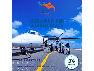 Gain Vedanta Air Ambulance Service in Bhubaneswar for Hassle-Free Patient Conveyance