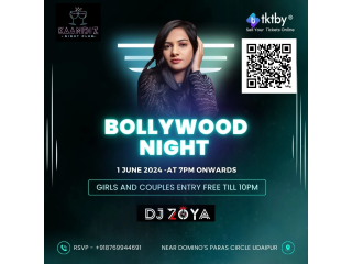 Bollywood Dance Night with DJ Zoya - Tickets on Tktby