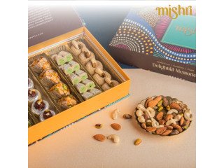 Buy Divine Festive Assorted Sweets Box Online | Mishri Sweets