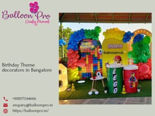 Celebrate with Style - Balloon Pro, Your Expert Birthday Theme Decorators in Bangalore