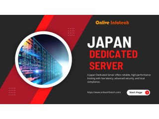 Experience Top-Tier Performance with Japan Dedicated Server from Onlive Infotech