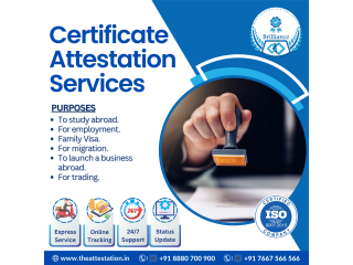Thailand Attestation Services in India