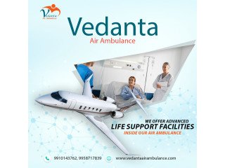 Hire Vedanta Air Ambulance in Guwahati with Entire required Medical Services