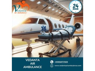 With Life Saving Medical Machine Take Vedanta Air Ambulance Service in Bangalore