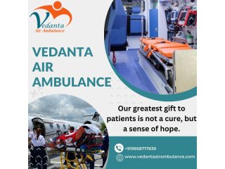 Utilize Vedanta Air Ambulance from Dibrugarh with Essential Medical Kit