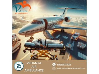 With Emergency Medical Care Take Vedanta Air Ambulance Services in Allahabad