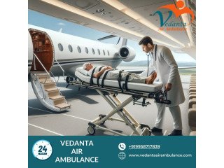 With Quick Patient Transfer Hire Vedanta Air Ambulance Service in Jamshedpur