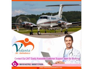 Select Vedanta Air Ambulance from Patna with Extraordinary Medical Services