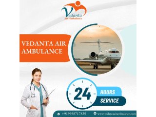 Pick Vedanta Air Ambulance from Kolkata with World-Level Medical Facility