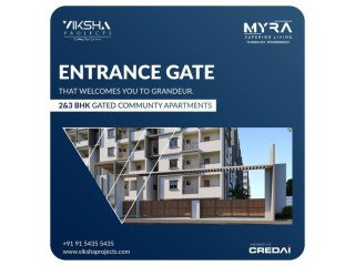 2&3 BHK flats for sale in Kompally, Hyderabad| Myra Project