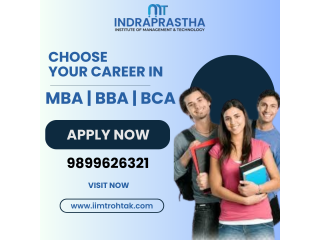 Best College for MBA, BBA, and BCA Course in Rohtak