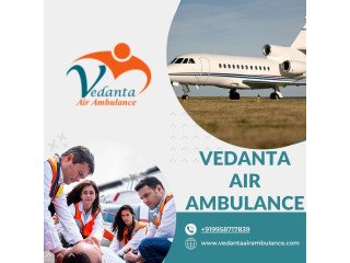 Vedanta Air Ambulance Services In Amritsar Provides Onboard Medical Attention
