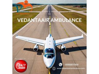 With World-Class Ventilator Setup Choose Vedanta Air Ambulance Service in Siliguri