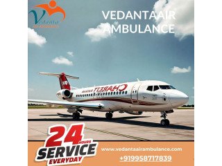 For Emergency and Care Relocation of Patients Book Vedanta Air Ambulance Services in Ranchi