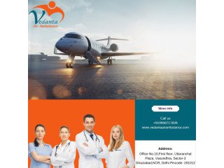 Highly Reliable Air Ambulance in Chennai by Vedanta Air Ambulance
