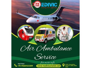 For Risk-free Transfer of Patients Book Medivic Aviation Train Ambulance Service in Vellore