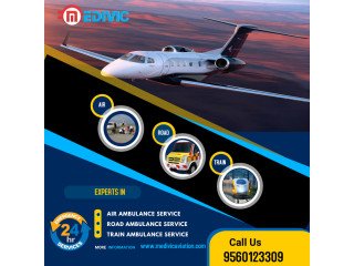 Hire Life-Saving Medivic Aviation Train Ambulance Services in Bhopal for Risk-Free Transfer of Patient