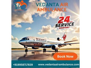 Book Safest Vedanta Air Ambulance Services in Raipur to Easily Transfer of Patient