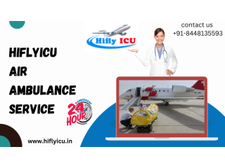 Speedy Transportation Air Ambulance Service in Bhubaneswar by Hiflyicu