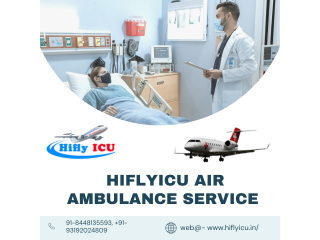 Air Ambulance Service in Cooch Behar by Hiflyicu- End-to-End Air Ambulance Service