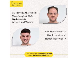 Non surgical hair replacement in hyderabad